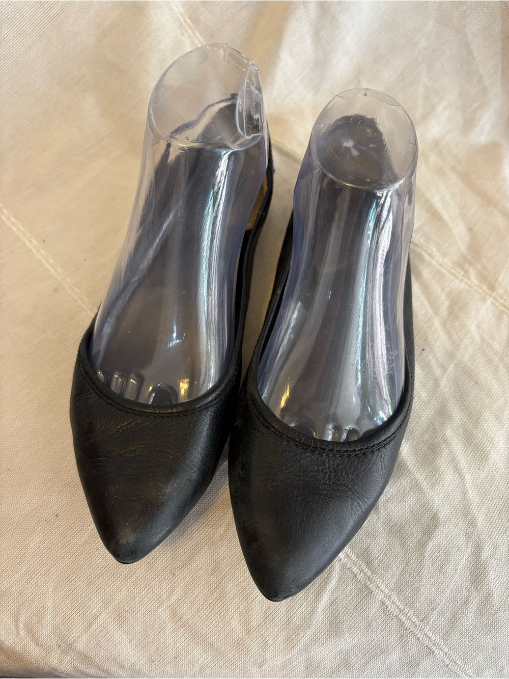 Frye Black Pointed Toe Women's Flats